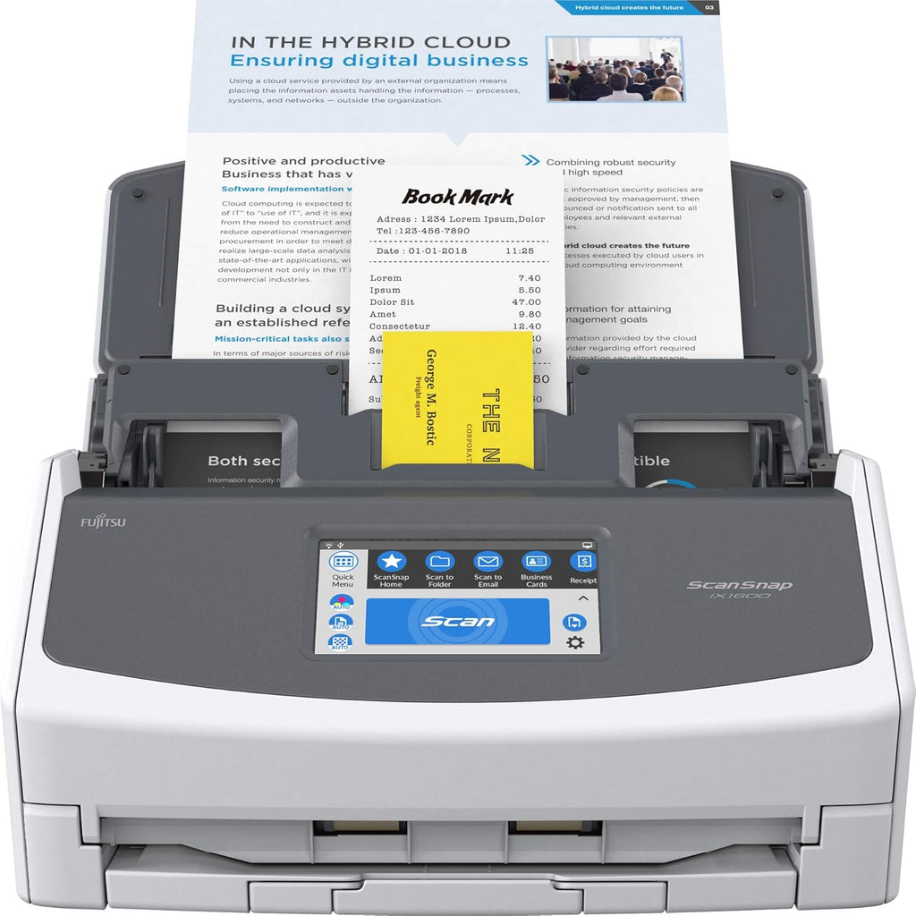 White Document Scanner C868