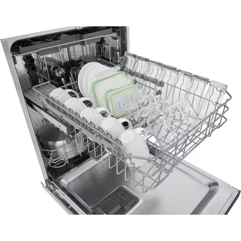 24 In. Built-In Tall Tub Dishwasher in Stainless Steel with 5-Cycles, 49 dBA D781