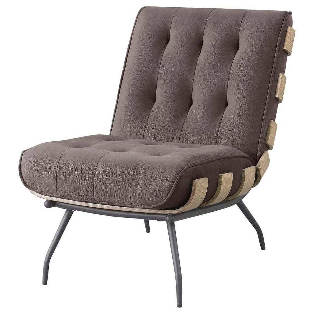 Mid-Century Upholstered Fabric Accent Chair M74912