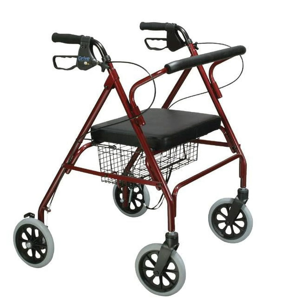 Oversized Steel 4 Wheel Rollator D838