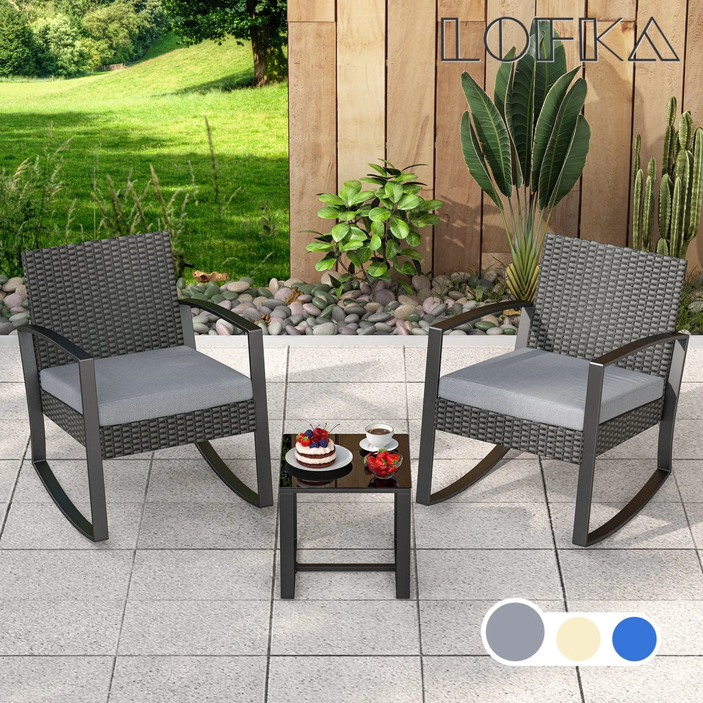 5 Pieces Patio Chairs Set W32373