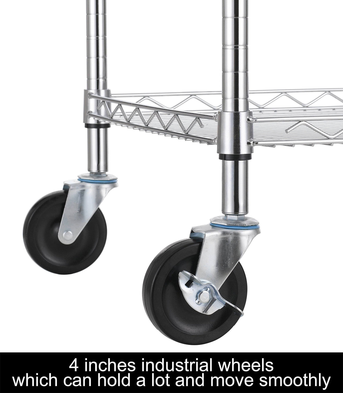 3 Tier Heavy Duty Utility Cart with Wheels Z147991