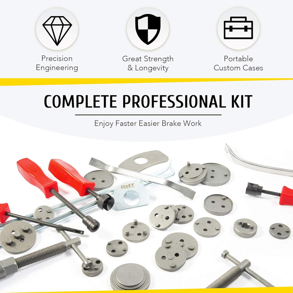 30pc Brake Tool Kit and 22pc Brake Caliper Compression Tool J51142
