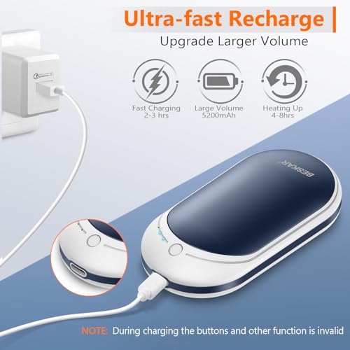 Rechargeable 5200mAh Electric Hand Warmer O334