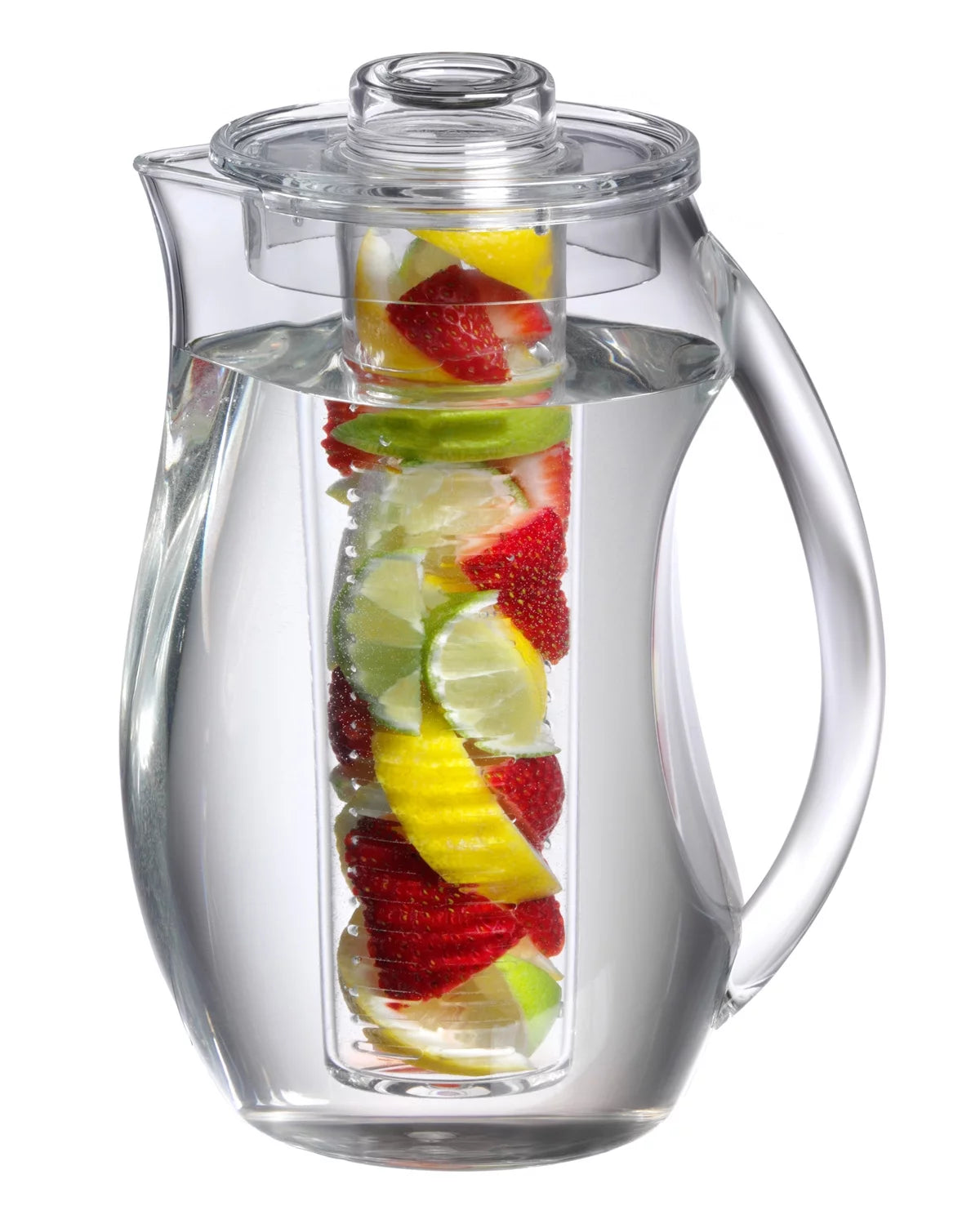 Clear 92 Oz Acrylic Fruit Infusion Pitcher S6729