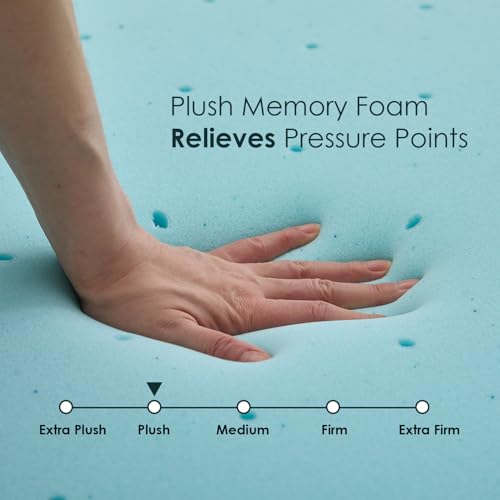 Queen Medium Firm Gel Memory Foam Mattress Y3292