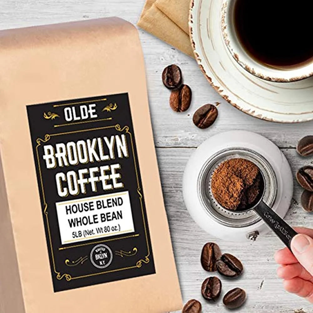 Whole Bean Light-Medium Roast Coffee 5LB Bag A883873