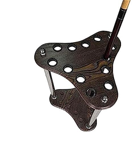 12-Hole Wooden Pool Cue Rack X1067