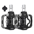 MTB Bike Pedals Dual Platform SPD Clipless Pedals Q88711