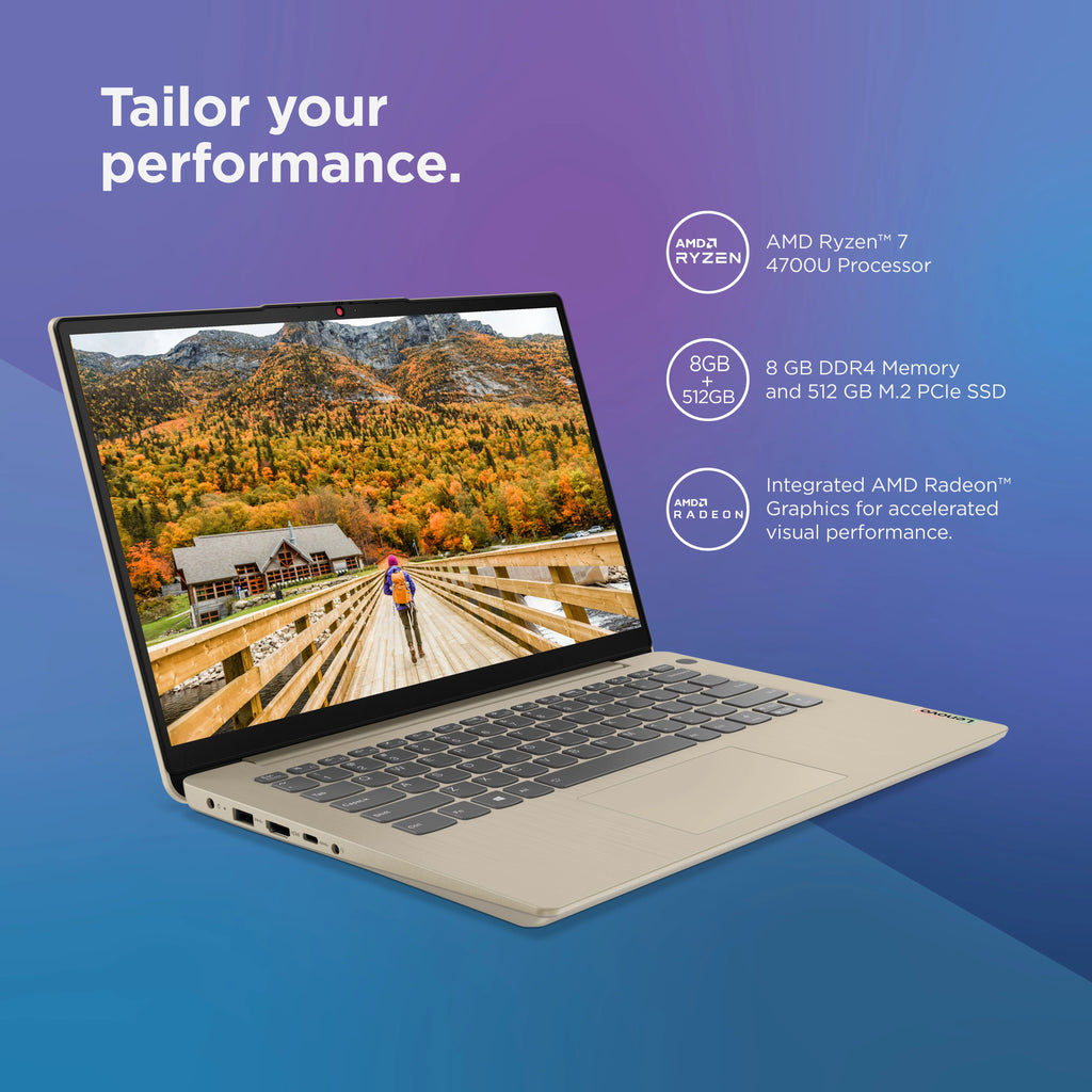 14" FHD Laptop AMD Ryzen 7 8GB RAM 512GB SSD Windows 11 P23639