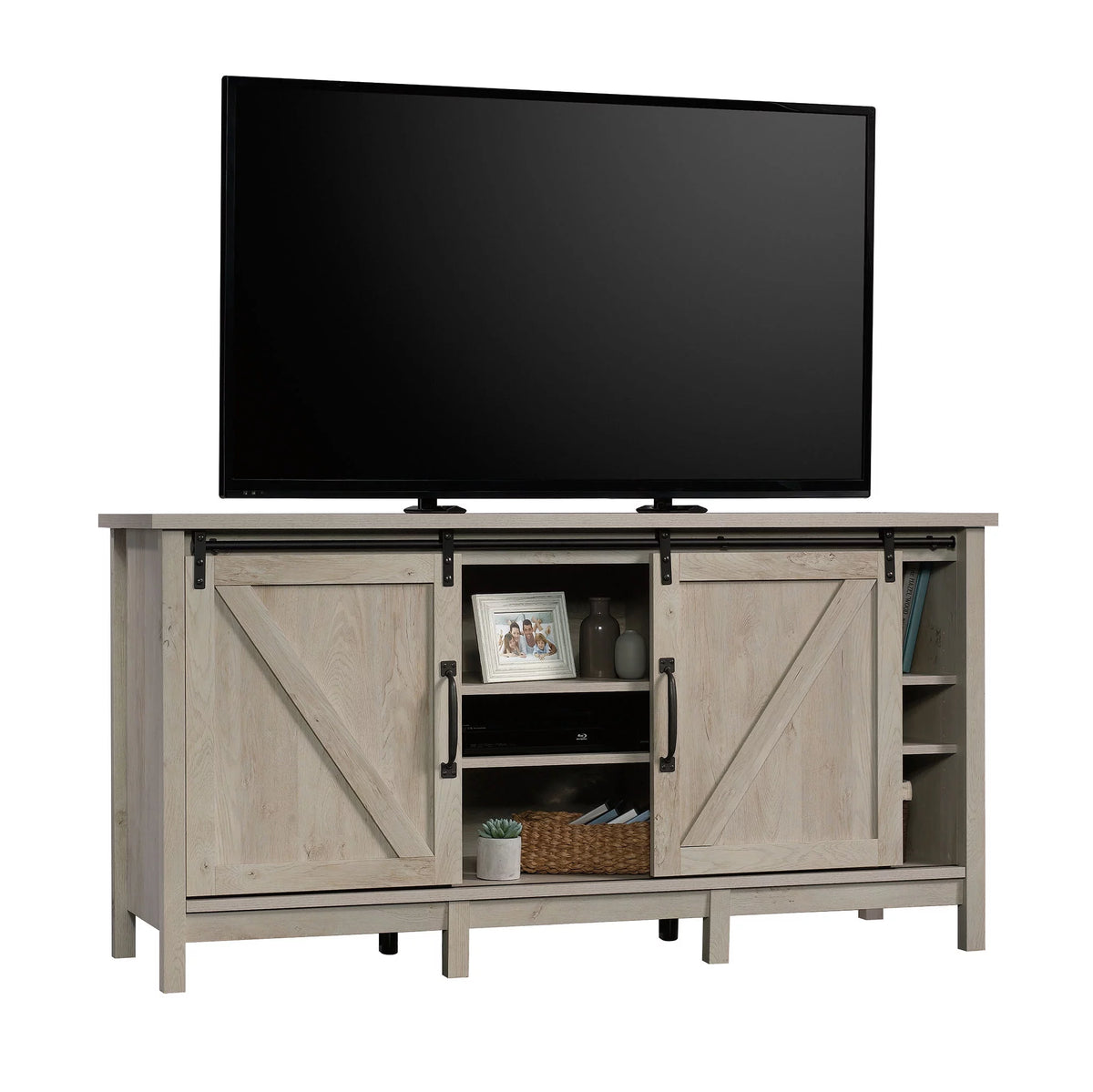 Rustic Gray TV Stand Q657079
