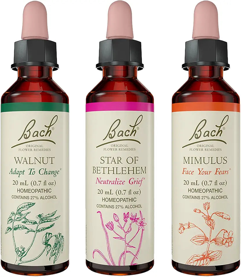 Homeopathic Flower Essences 3-Pack 20mL Dropper V20520