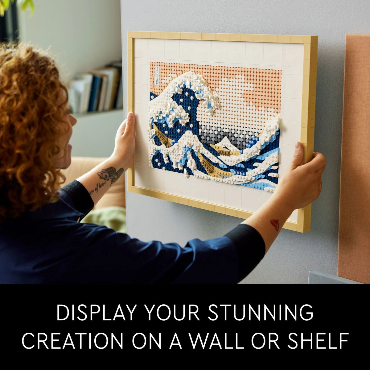 LEGO Art Hokusai The Great Wave 3D Japanese Wall Art V150843