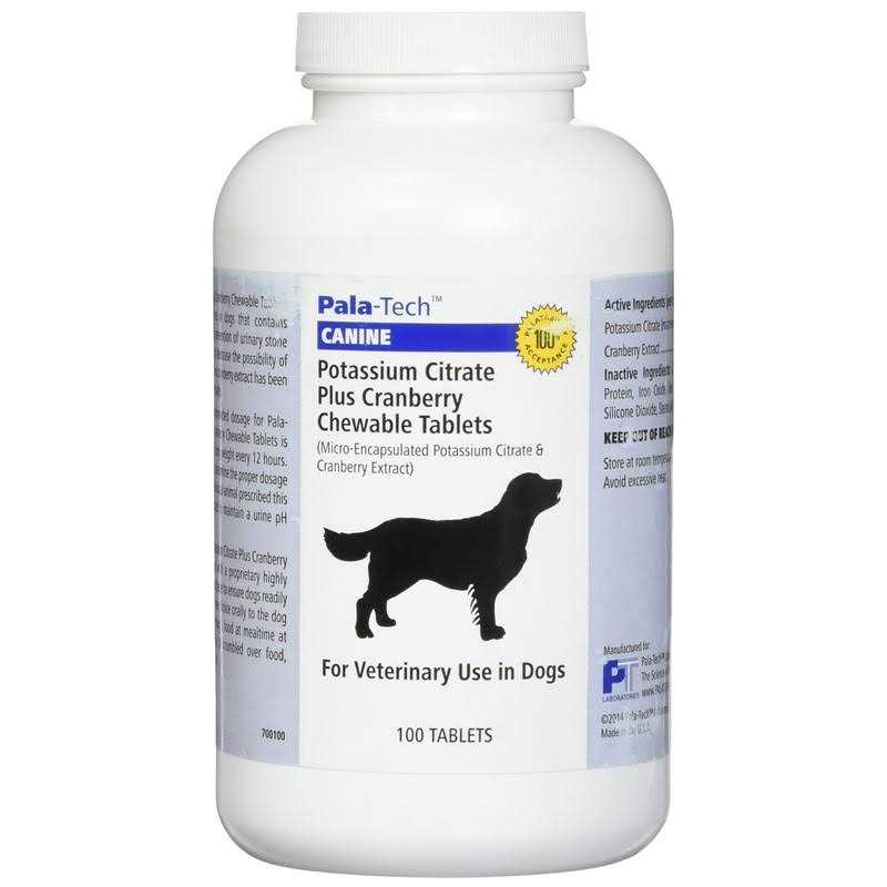 Potassium Citrate Plus Cranberry Chewable Tablets M84611