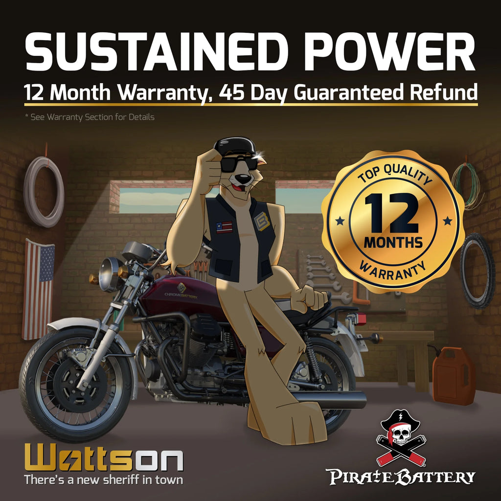 12 Volt 12 Ah 210 CCA Motorcycle Battery X710