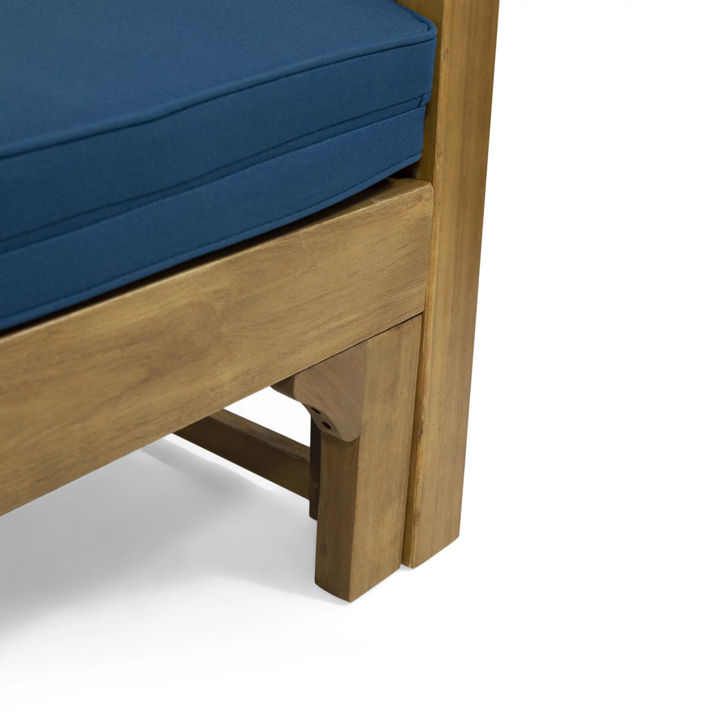 Acacia Wood Extendable Daybed Sofa B79439