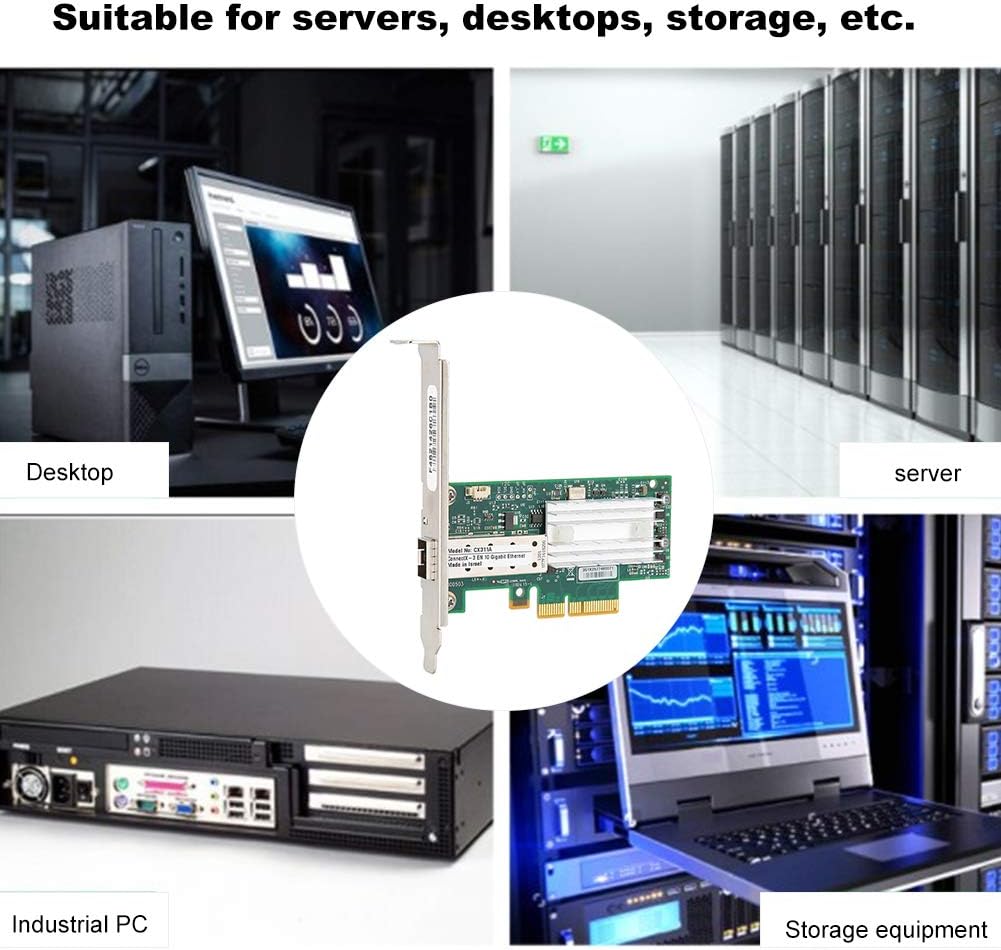 10G Single Port SFP+ Fiber Network Card A88015