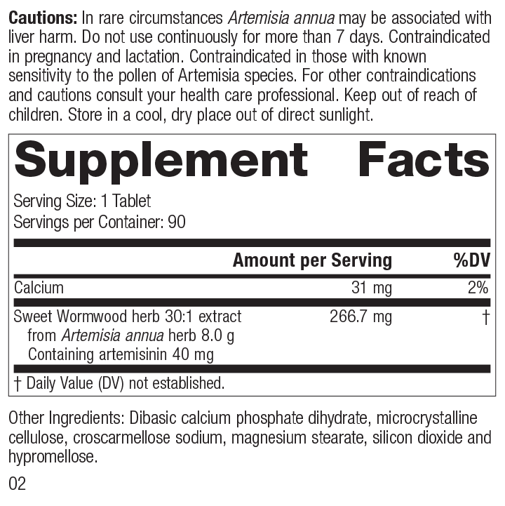 Artemisinin Forte 90 Capsules C78620