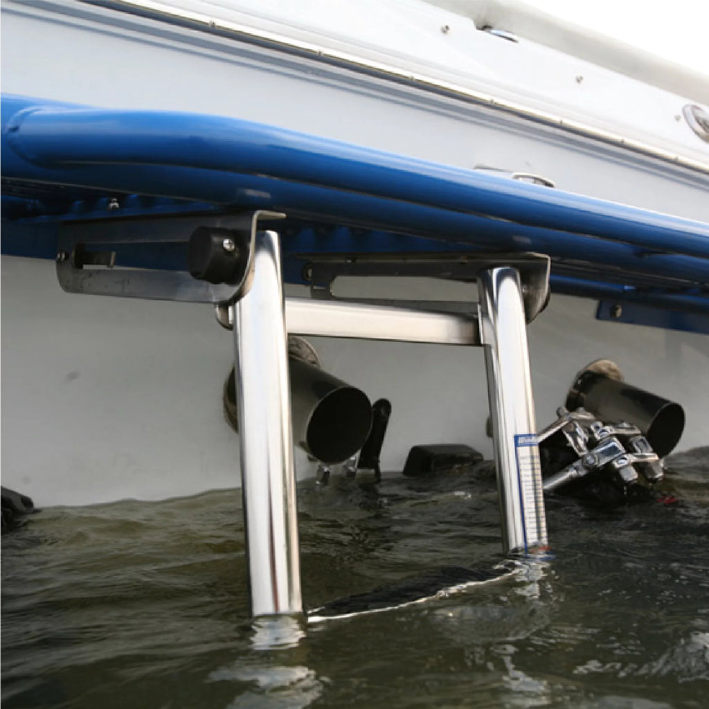 3 Step 316 Stainless Steel Telescoping Boat Ladder K6584