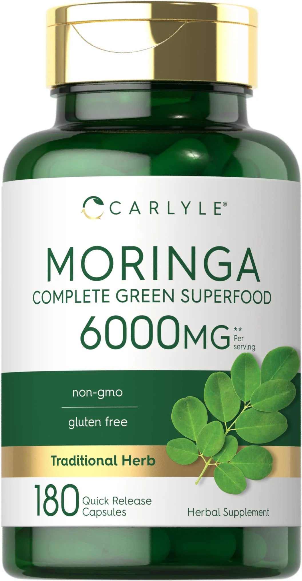 Moringa Oleifera 6000mg 180 Capsules V500741
