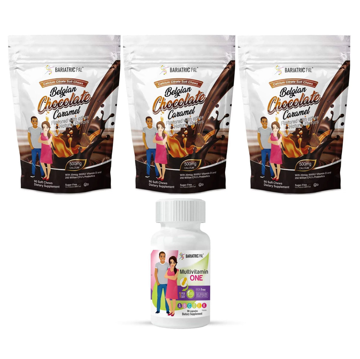 Capsules 3-Month Supply Multivitamin Calcium Citrate Soft Chews M715194