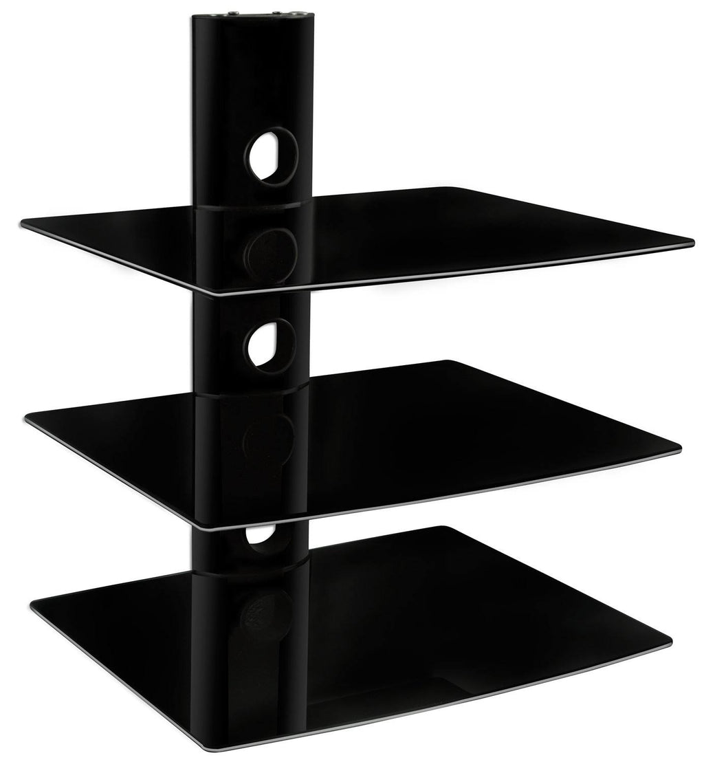 Glass DVD/DVR/Component Wall Mount Shelf W5300