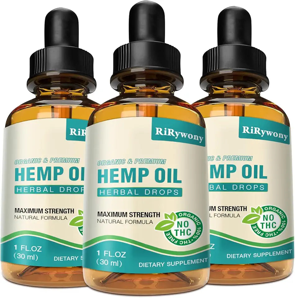 Organic Hemp Oil Tincture 3 Pack M227926