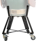 Rolling Cart for Big Green Egg with Locking Caster Wheels E86240