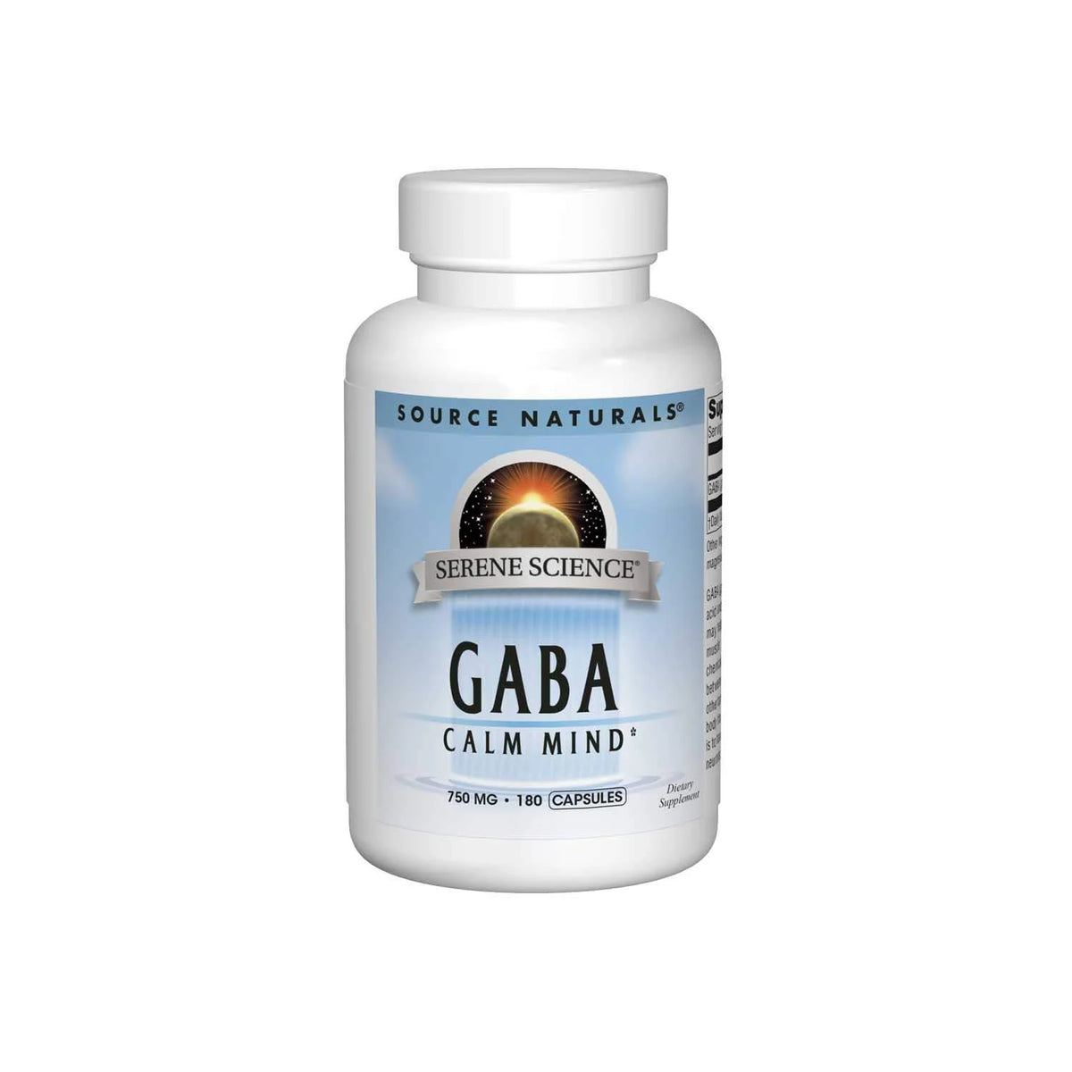 750mg 180 Capsules GABA P4329