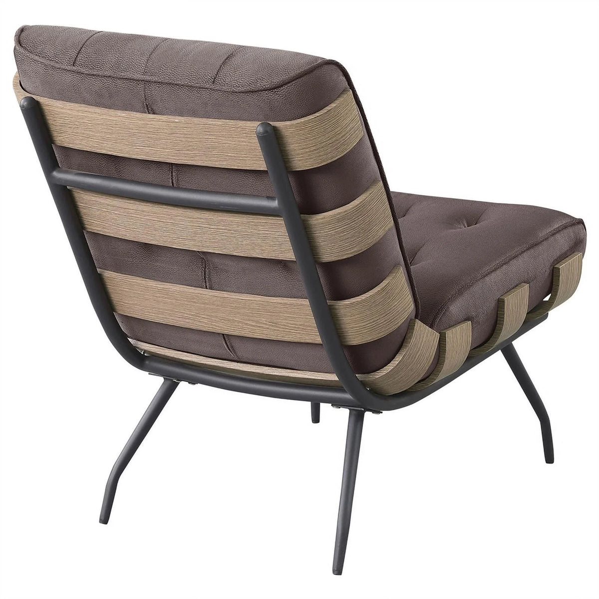 Mid-Century Upholstered Fabric Accent Chair M74912