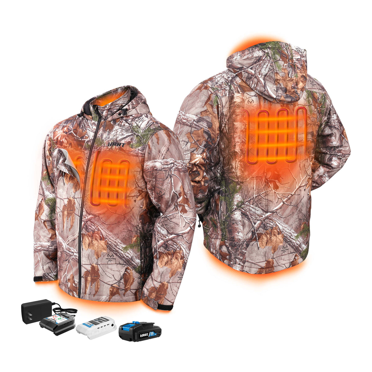 20-Volt Heated Jacket Kit Camouflage Medium I5075