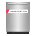 24 In. Built-In Tall Tub Dishwasher in Stainless Steel with 5-Cycles, 49 dBA D781