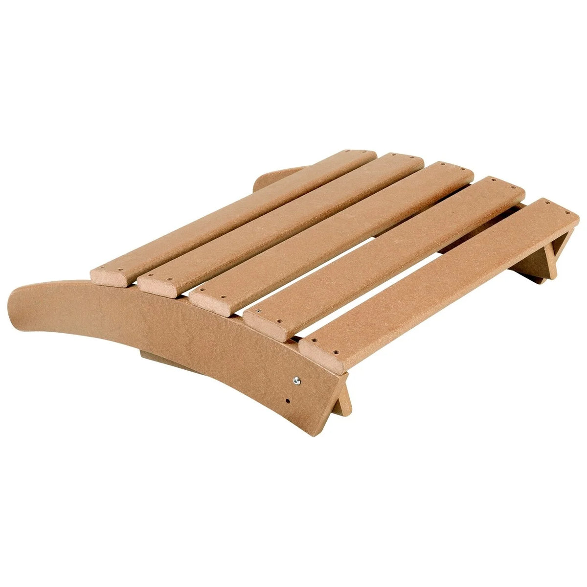 All-Weather Poly Outdoor Patio Adirondack Chair Ottoman U445697