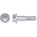 10-16 x 1.25 in. Hex Washer Head Screws Zinc Plated Pack of 4 Z9160