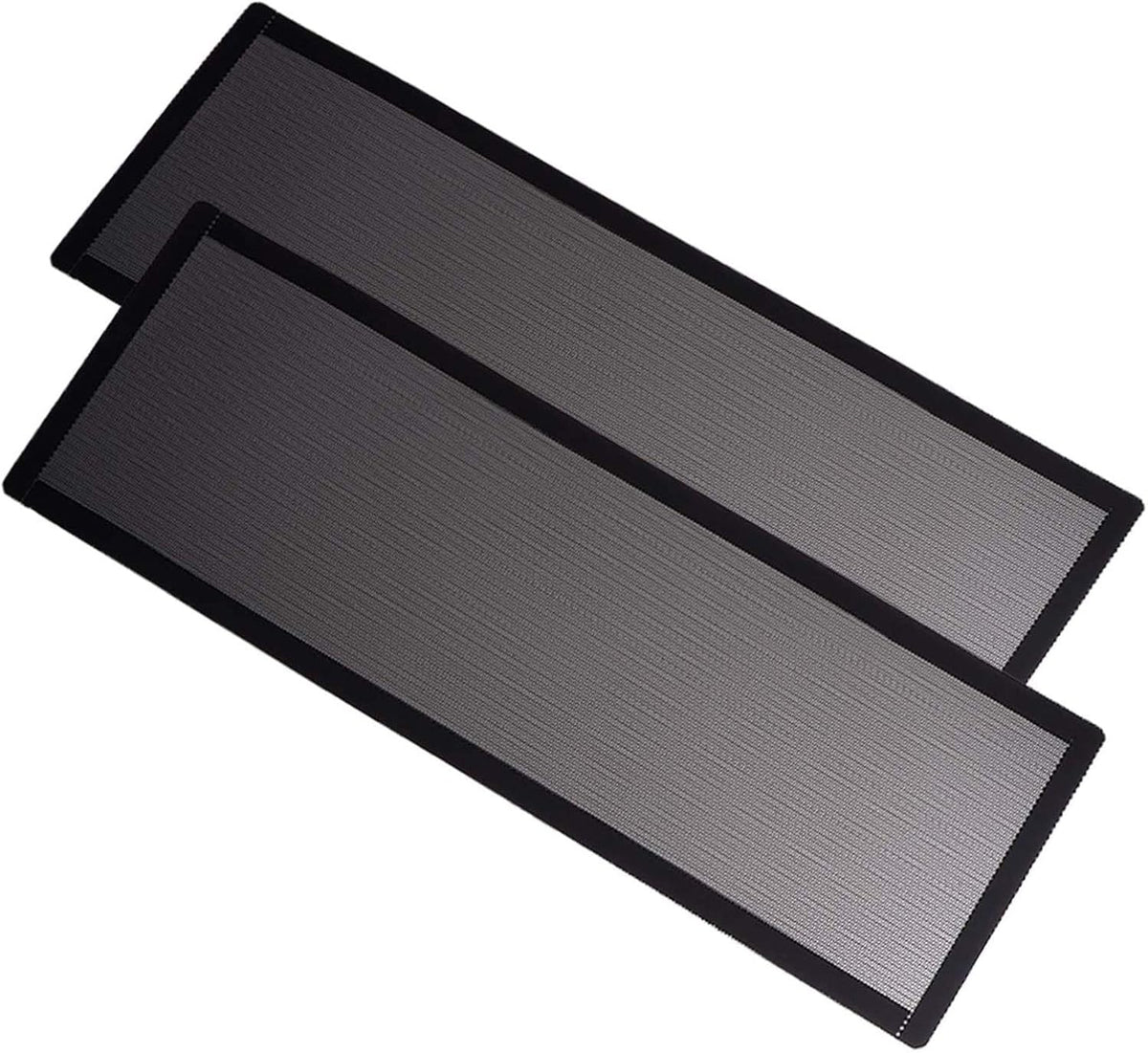 120mm Magnetic PVC Fan Dust Filter Mesh Cover Black 5-Pack S6987