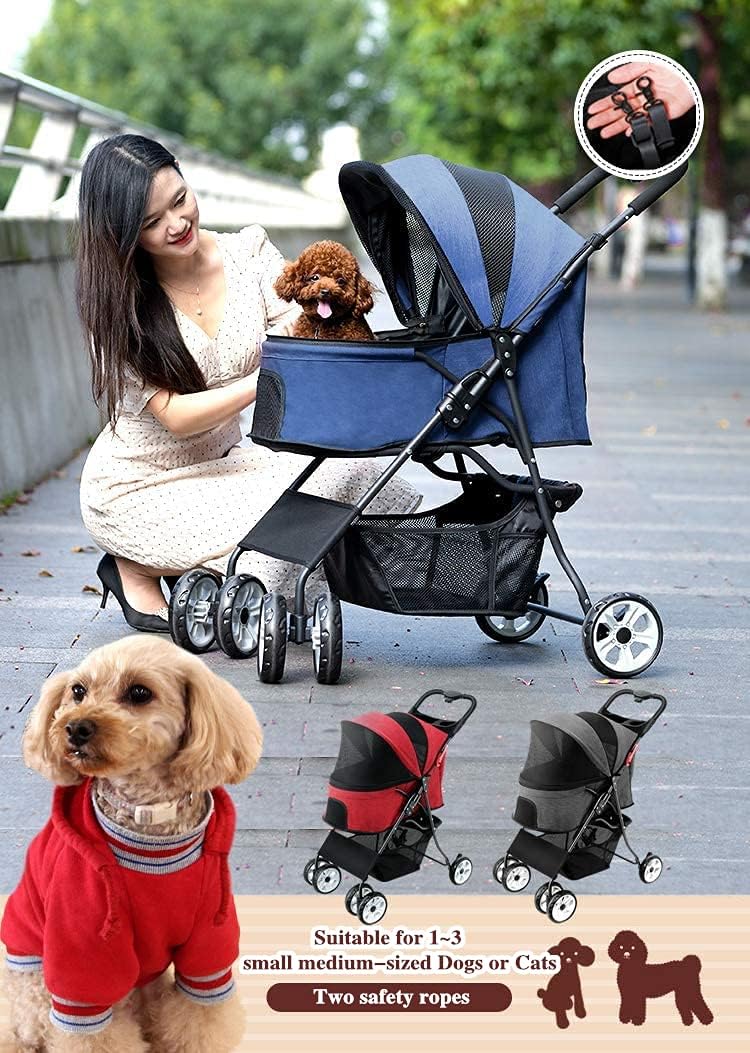 Folding Pet Stroller V142