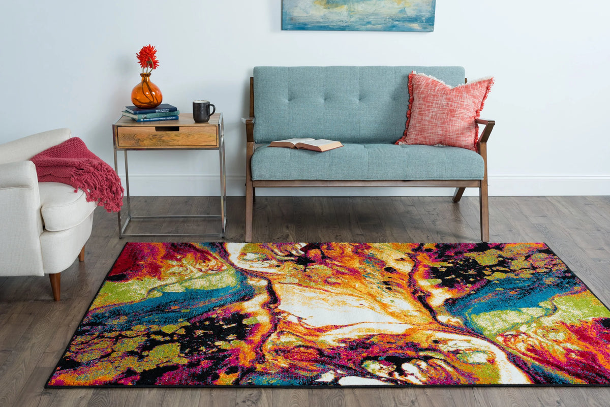 8x11 Multi-Color Large Area Rug T865176