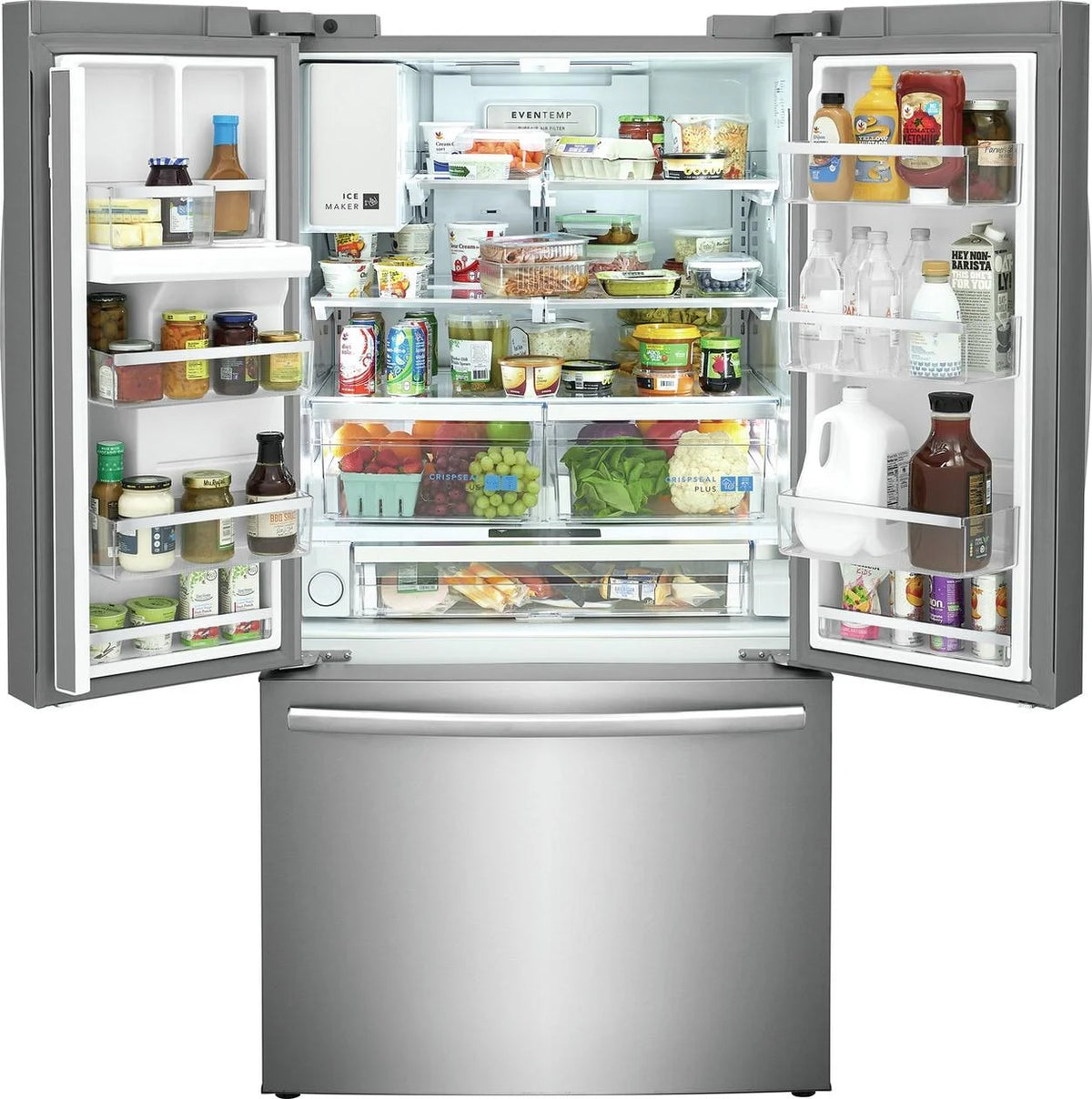 Black Stainless French Door Refrigerator U971396