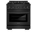 30 4.2 cu. ft. Gas Range with Convection Oven and 4 Burners Black Stainless Steel I224