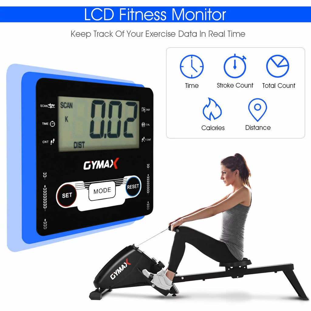 Foldable Magnetic Rowing Machine L91262