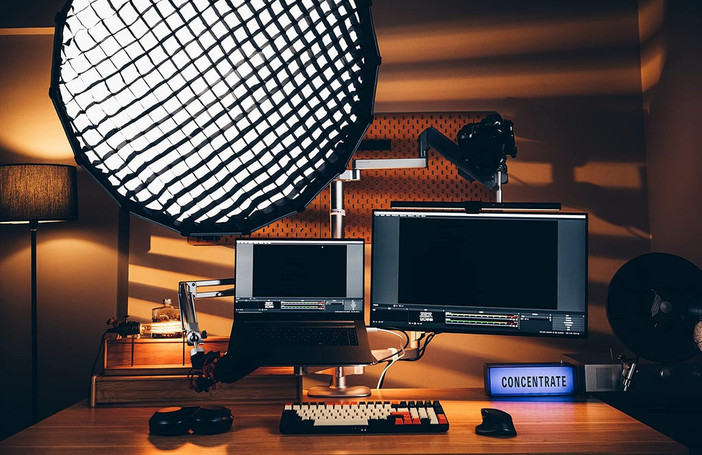 Desktop Setup Kit with Aluminum Air Arms K989