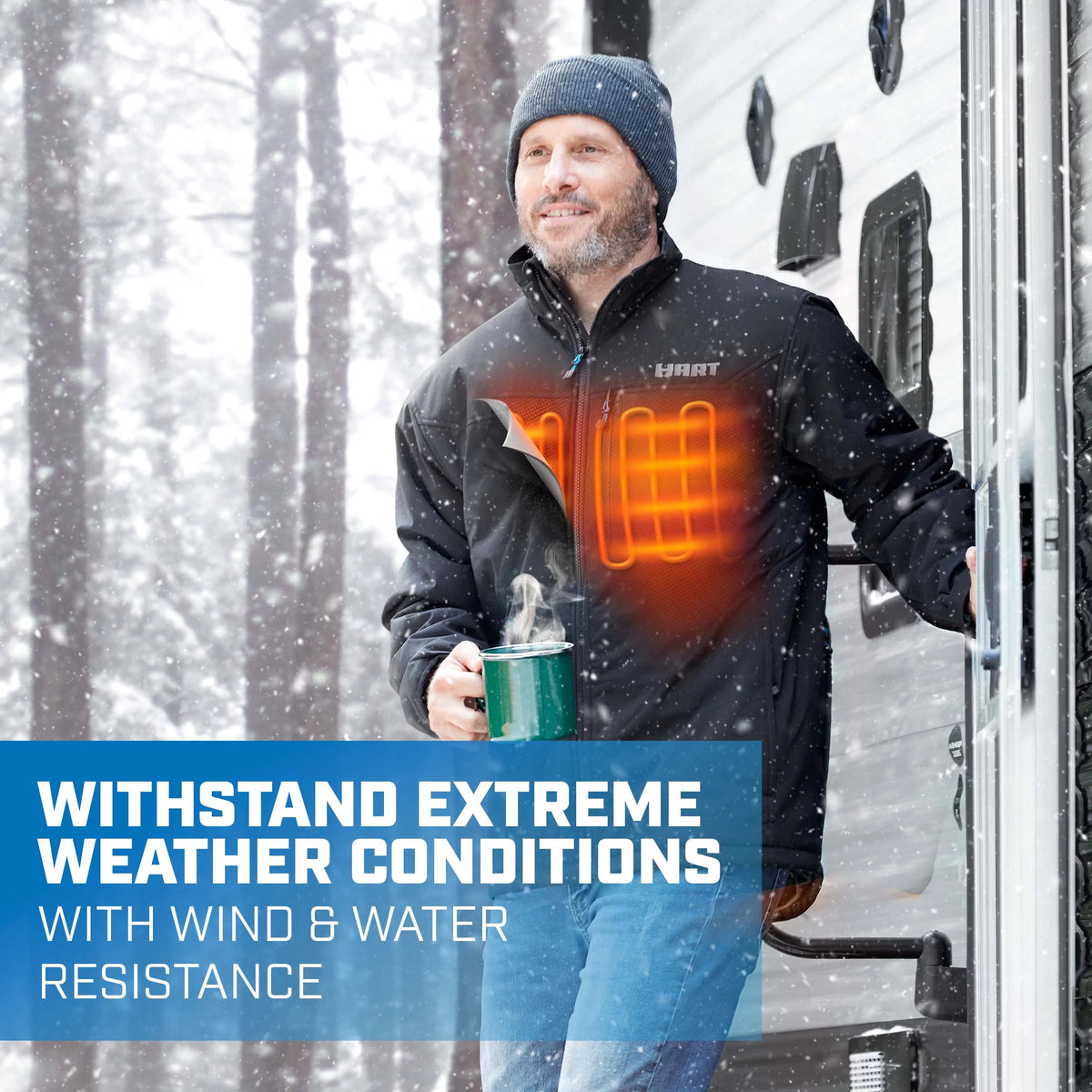 20-Volt Heated Jacket Kit Camouflage Medium I5075