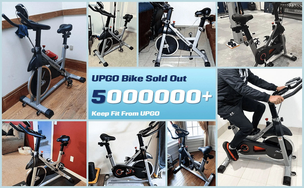 Indoor Cycling Bike 270lb Stationary Exercise Bicycle S5491