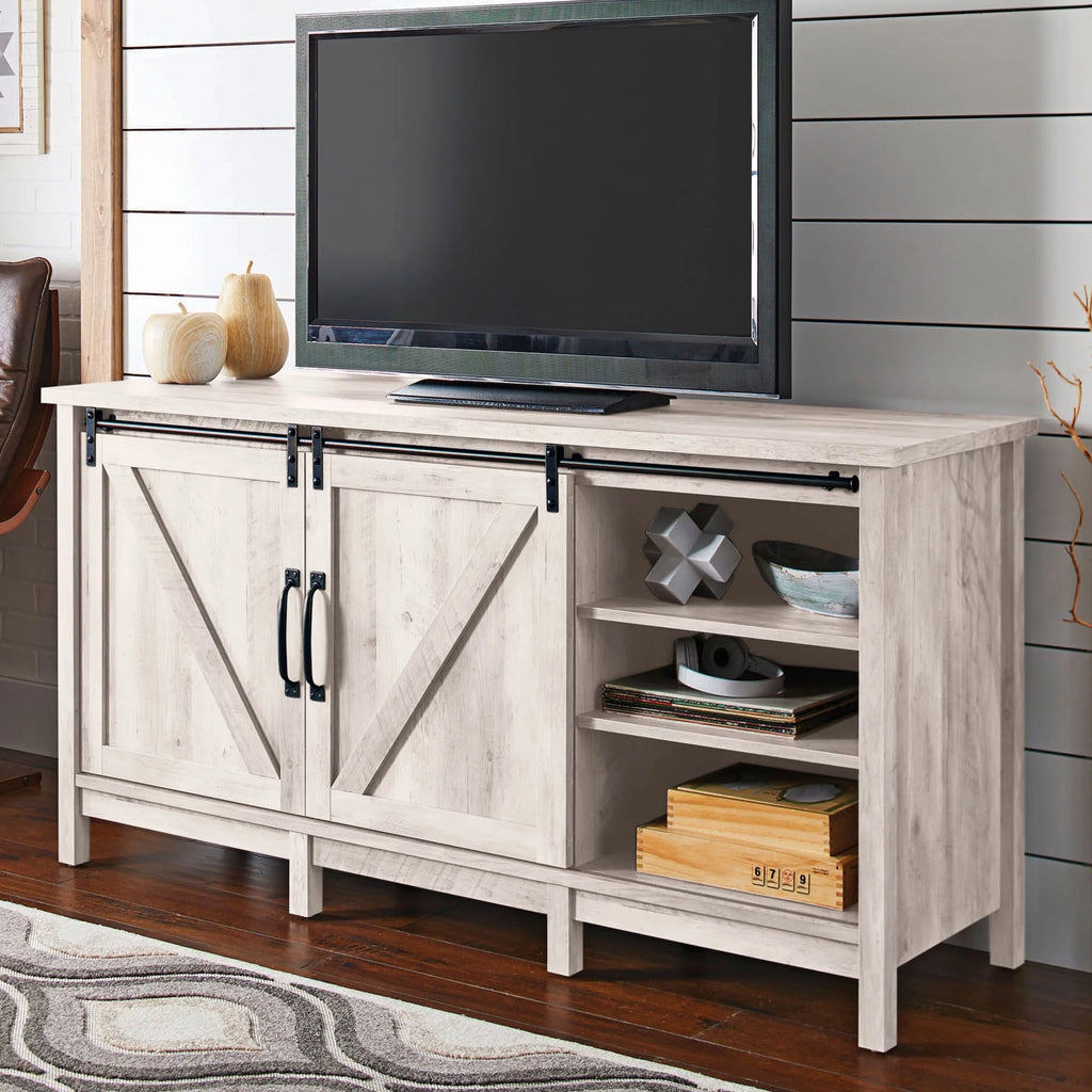 Rustic Gray TV Stand Q657079