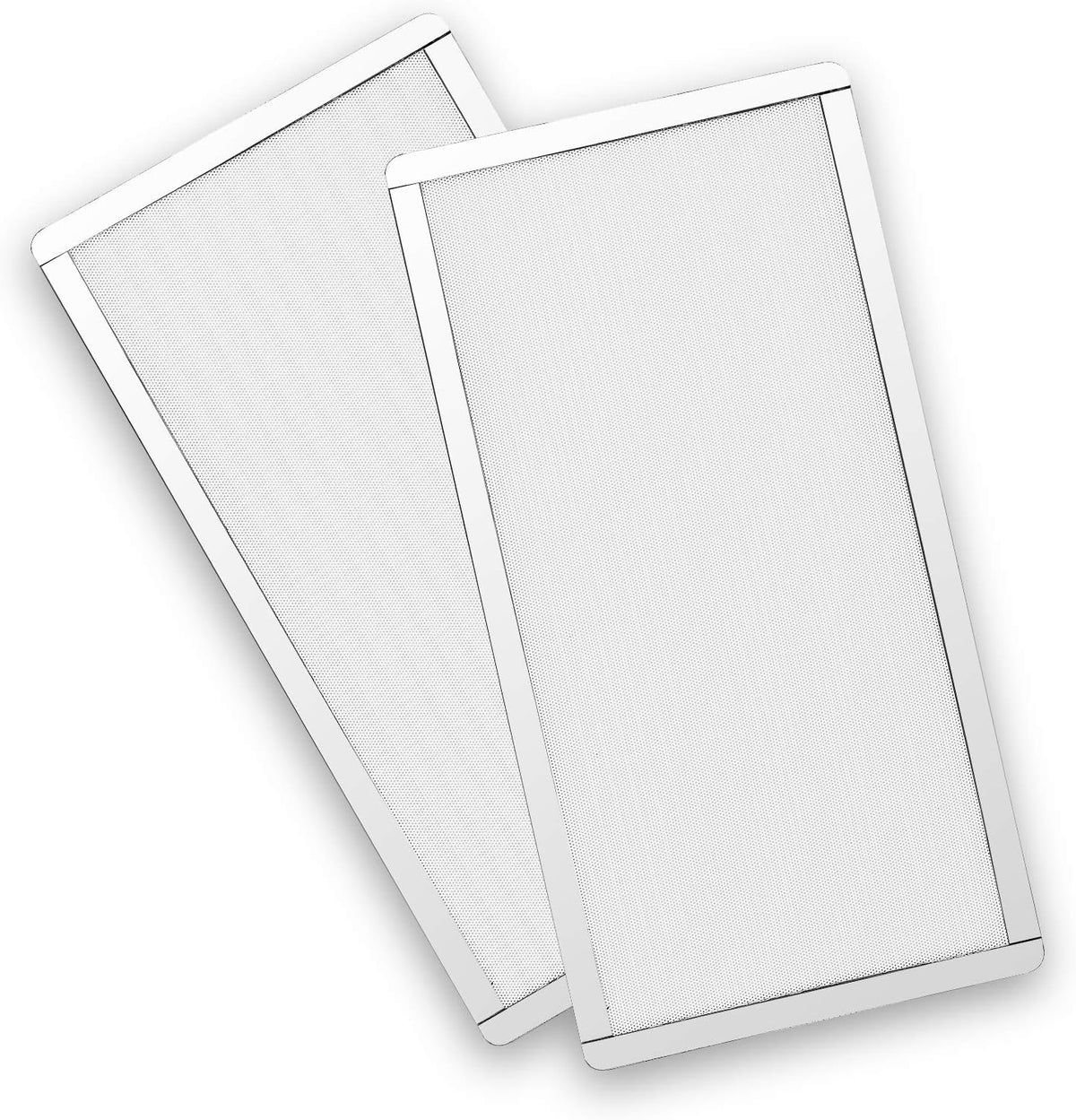 120mm Magnetic PVC Fan Dust Filter Mesh Cover Black 5-Pack S6987