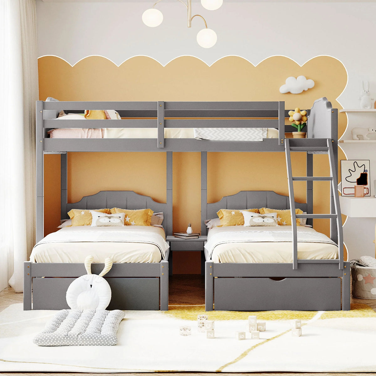 Triple Bunk Bed T10377