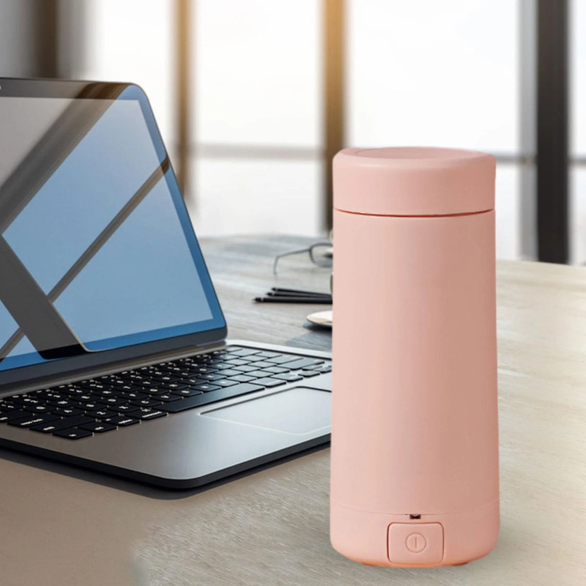 Portable Electric Hot Water Kettle Pink B559
