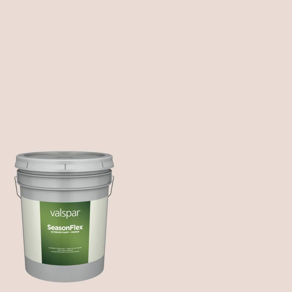 Semi-Gloss White Exterior Paint 5-Gallon H67264