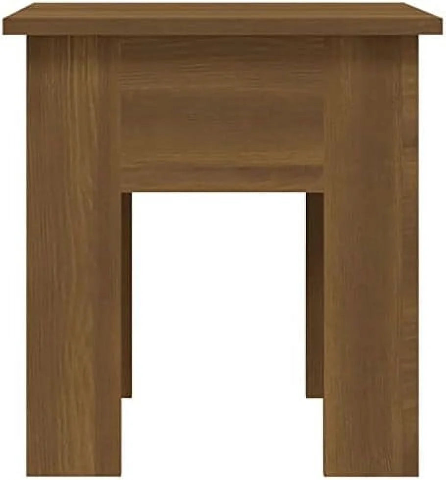 Sonoma Oak Engineered Wood Table 15.7"x15.7"x16.5" F283523