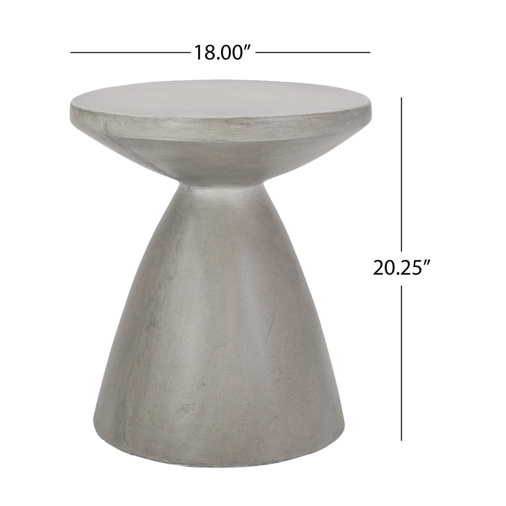 Lightweight Concrete Outdoor Side Table M9541